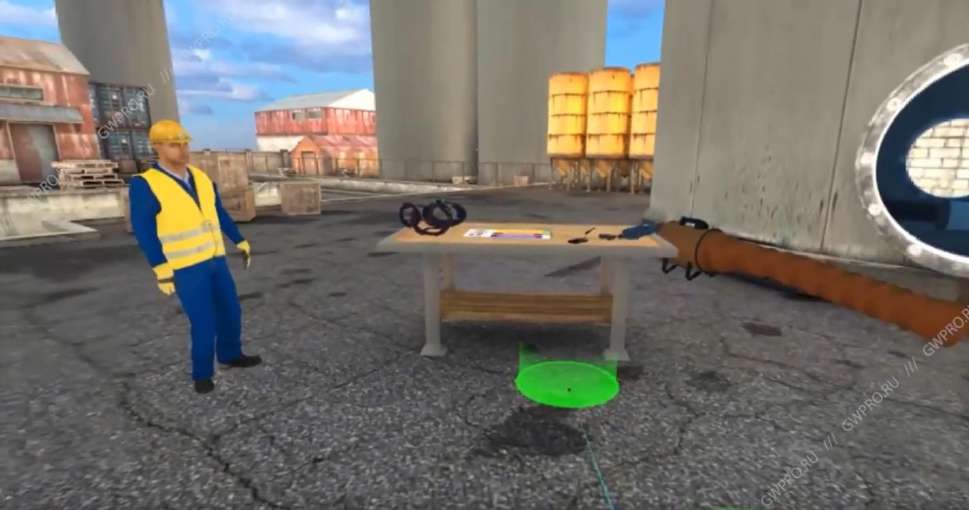 VR тренажер Вход в замкнутое пространство